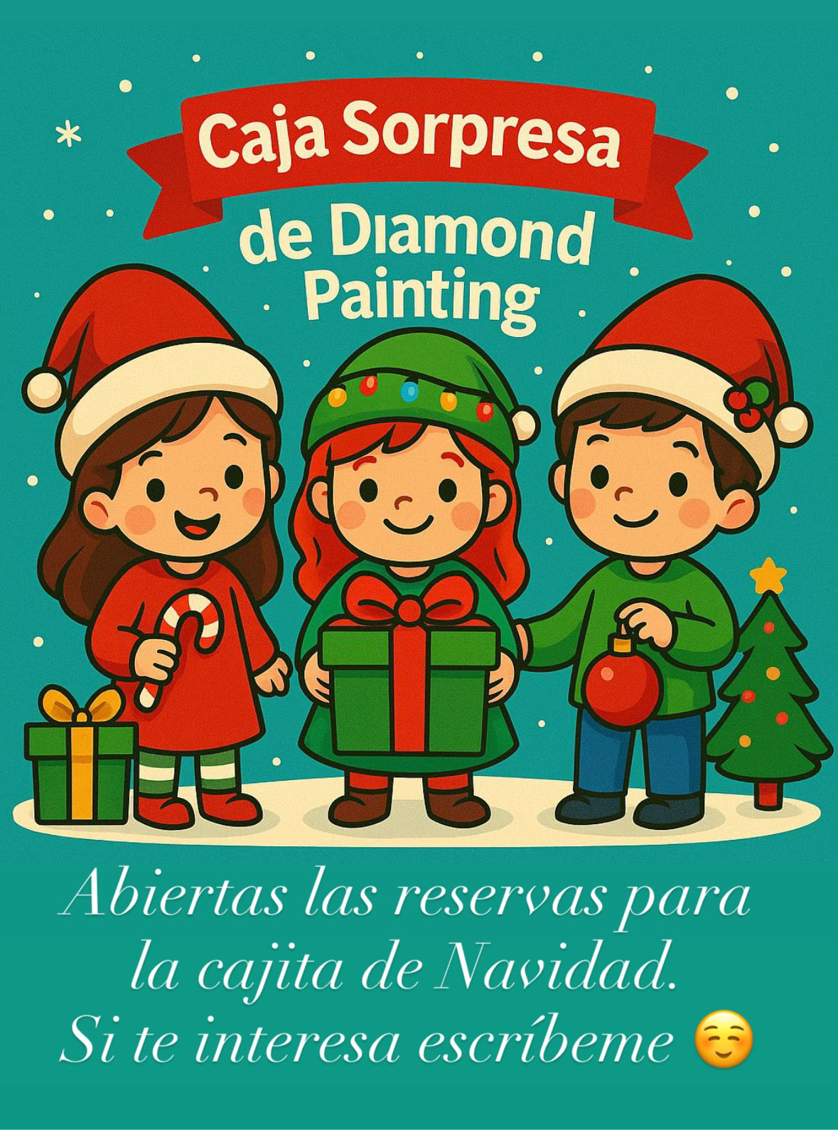 Caja sorpresa Navidad