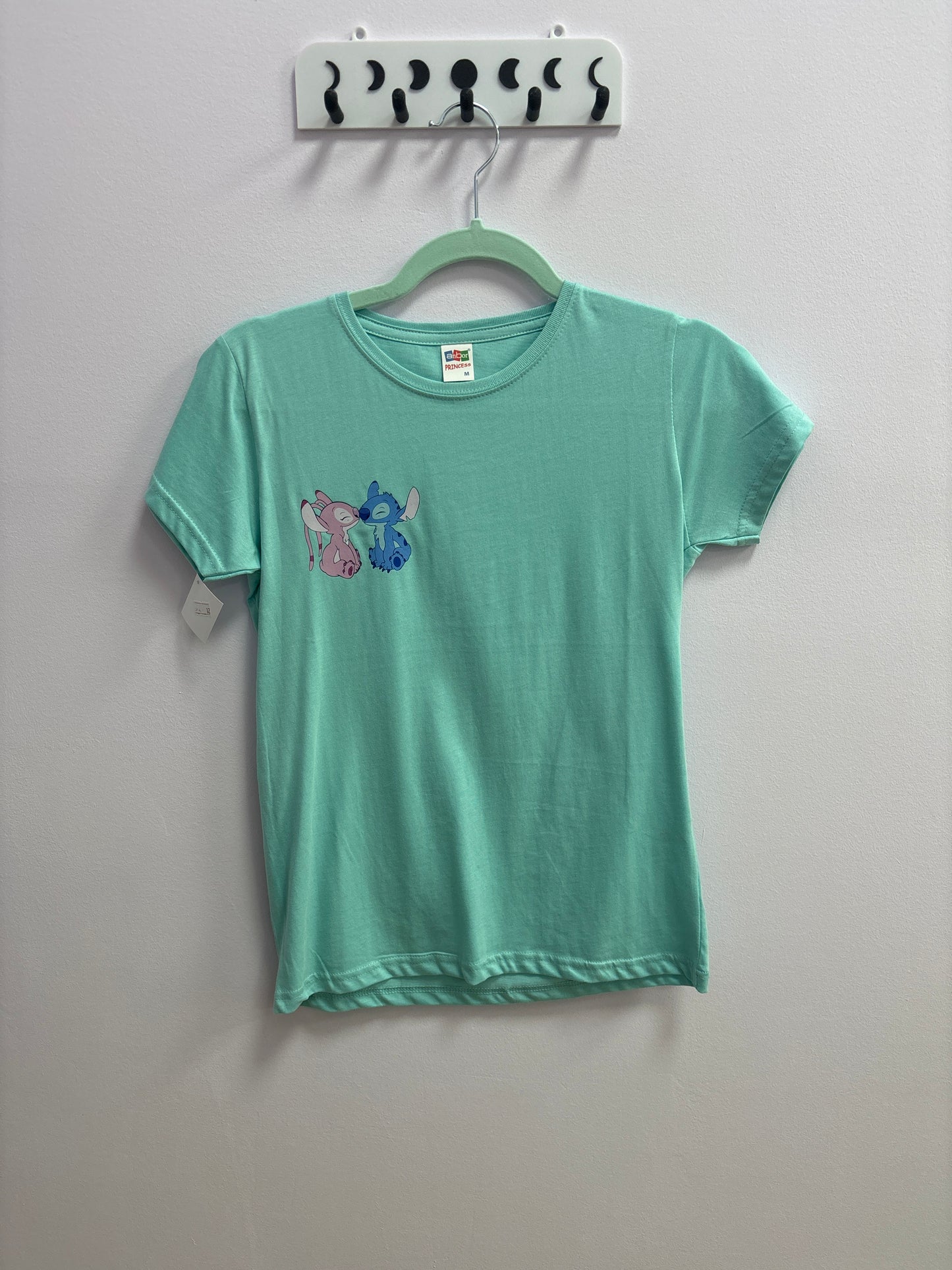 Camiseta stitch y ángel M