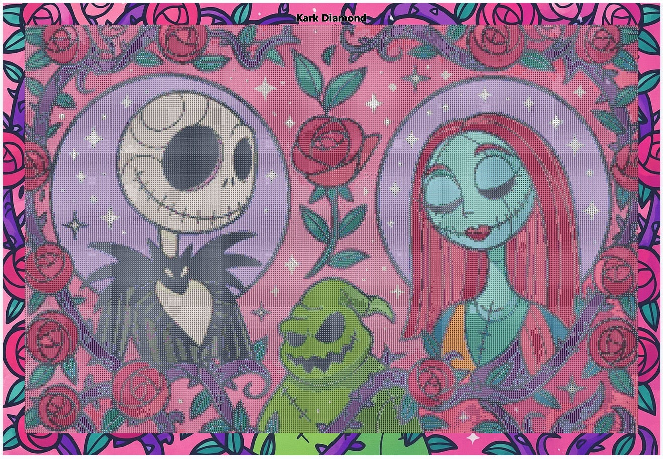 Lienzo Jack y Sally