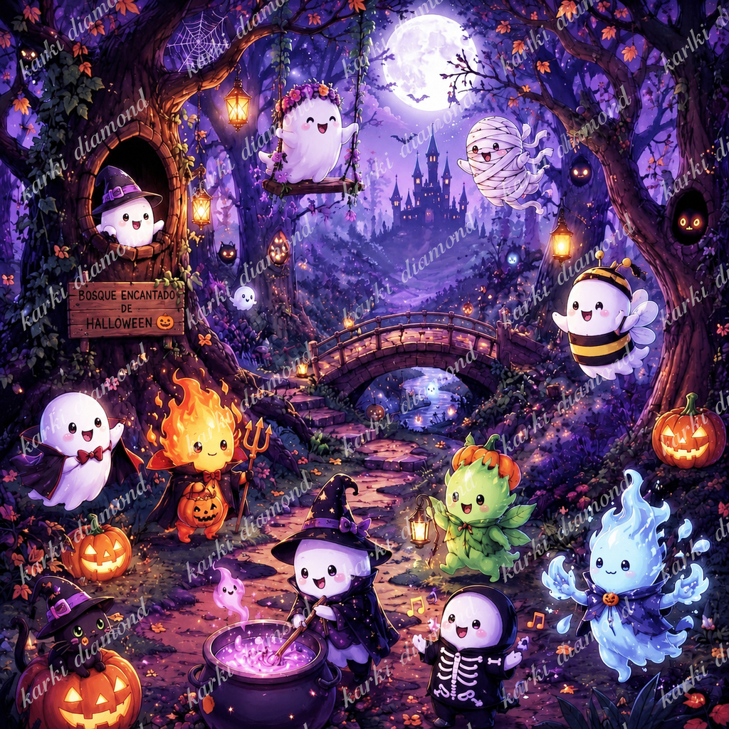 Bosque Encantado de Halloween