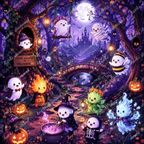 Bosque Encantado de Halloween