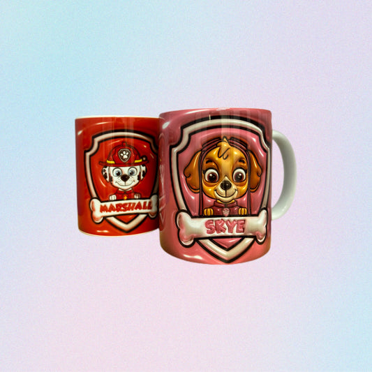 Tazas patrulla canina