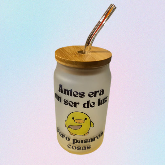 Vaso cristal ser de luz