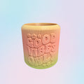 Vaso para bolis good vibes