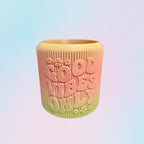 Vaso para bolis good vibes