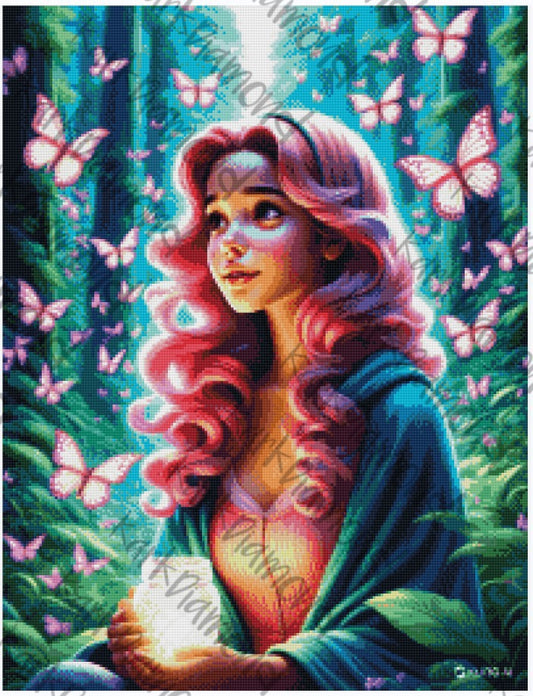 Fairy in the forest