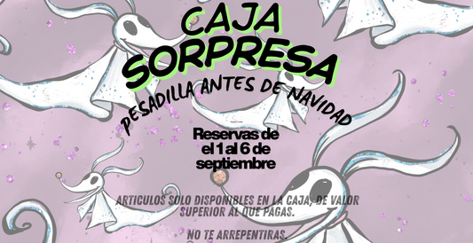 🎃✨ Caja Sorpresa de Halloween – Edición Pesadilla Antes de Navidad ✨🎃