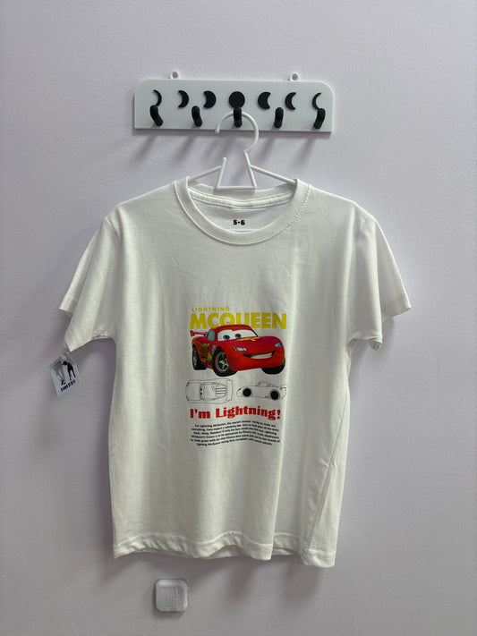 Camiseta rayo mcqueen 5-6