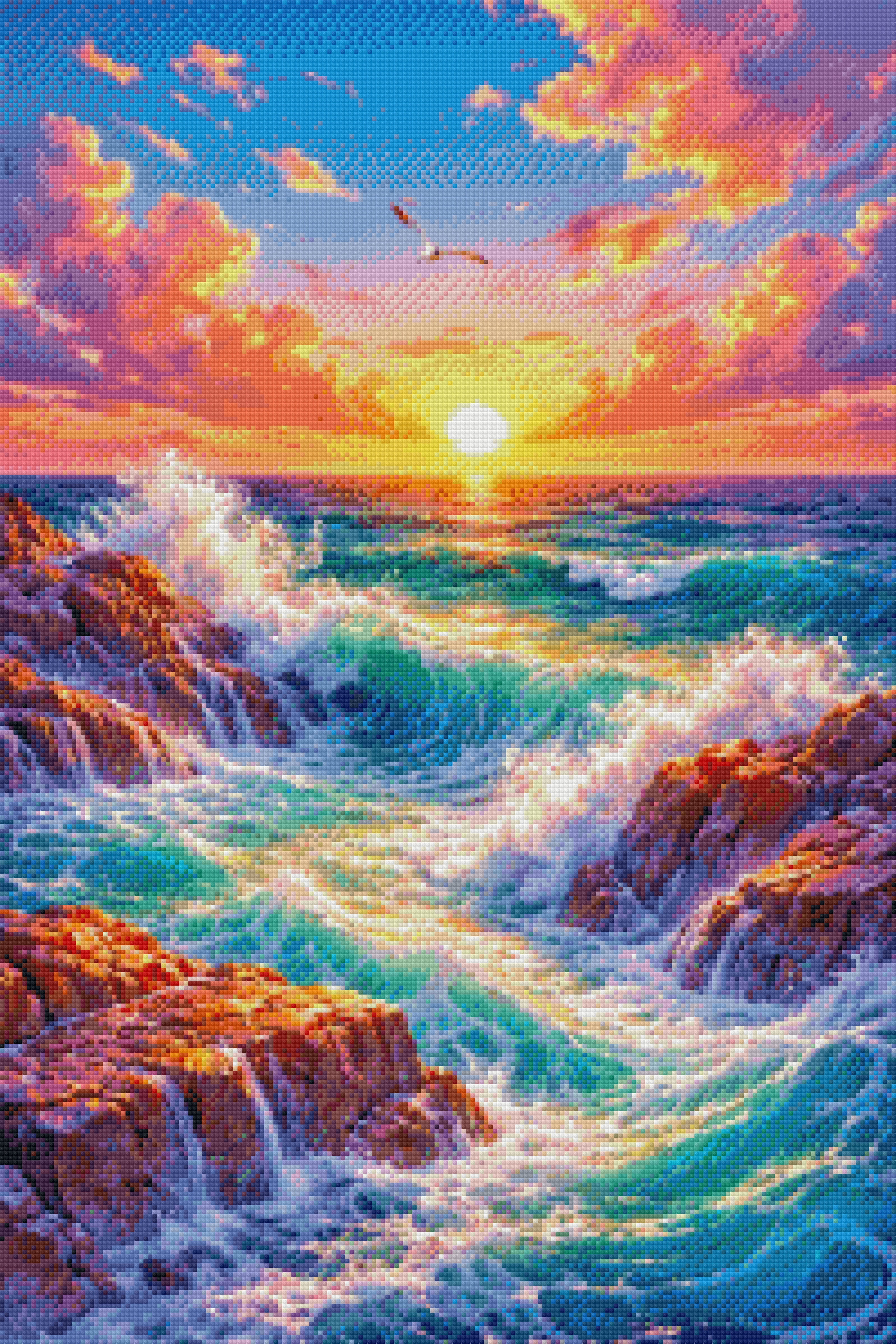 Donde el sol se queda (Diamond_Turquesa)