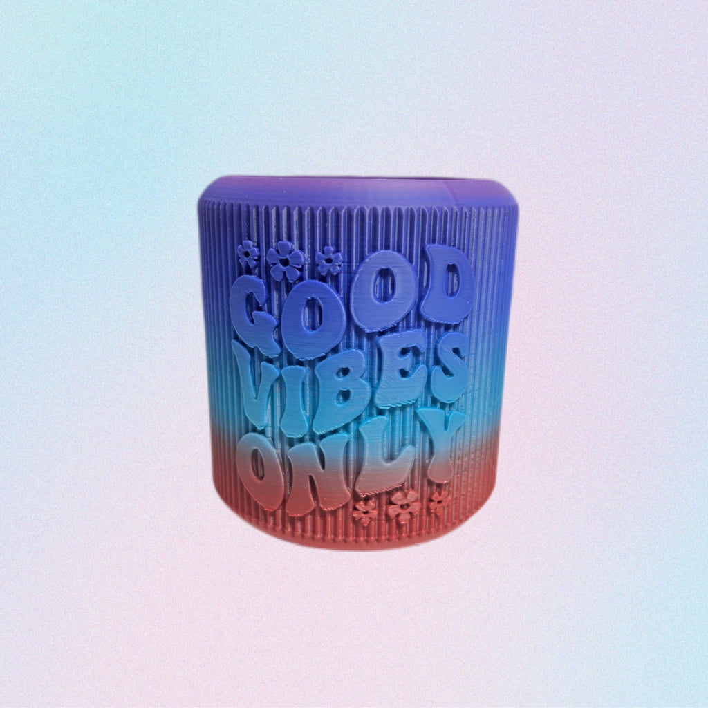 Vaso para bolis good vibes