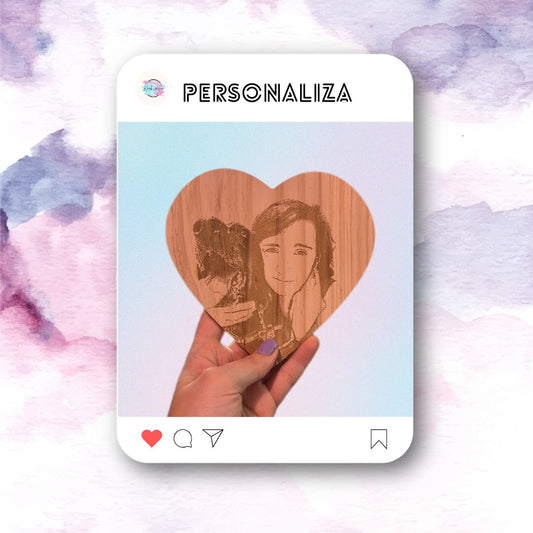 Corazón personalizado