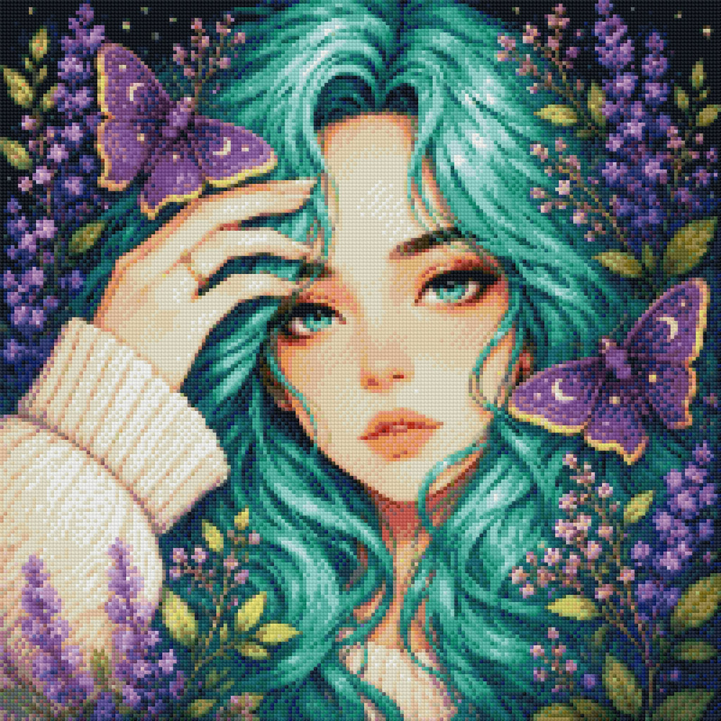 La chica de las mariposas lunares