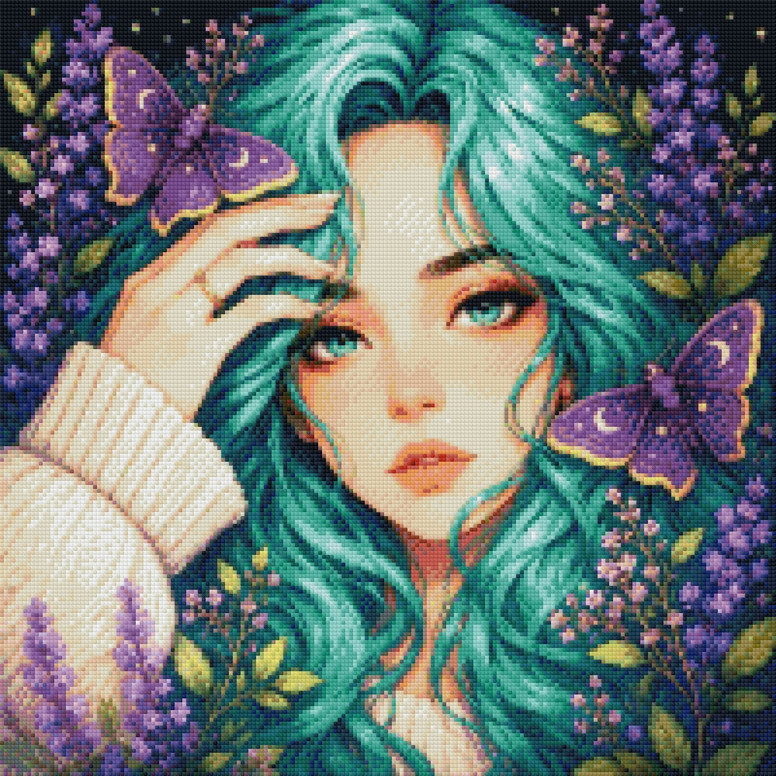 La chica de las mariposas lunares