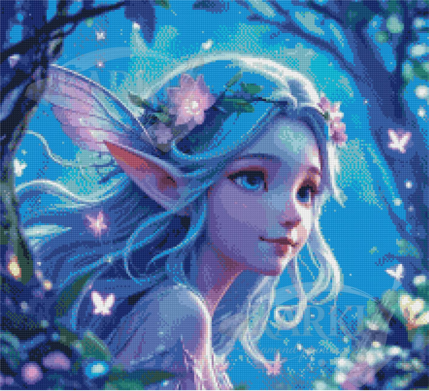 Guardiana de susurro azules