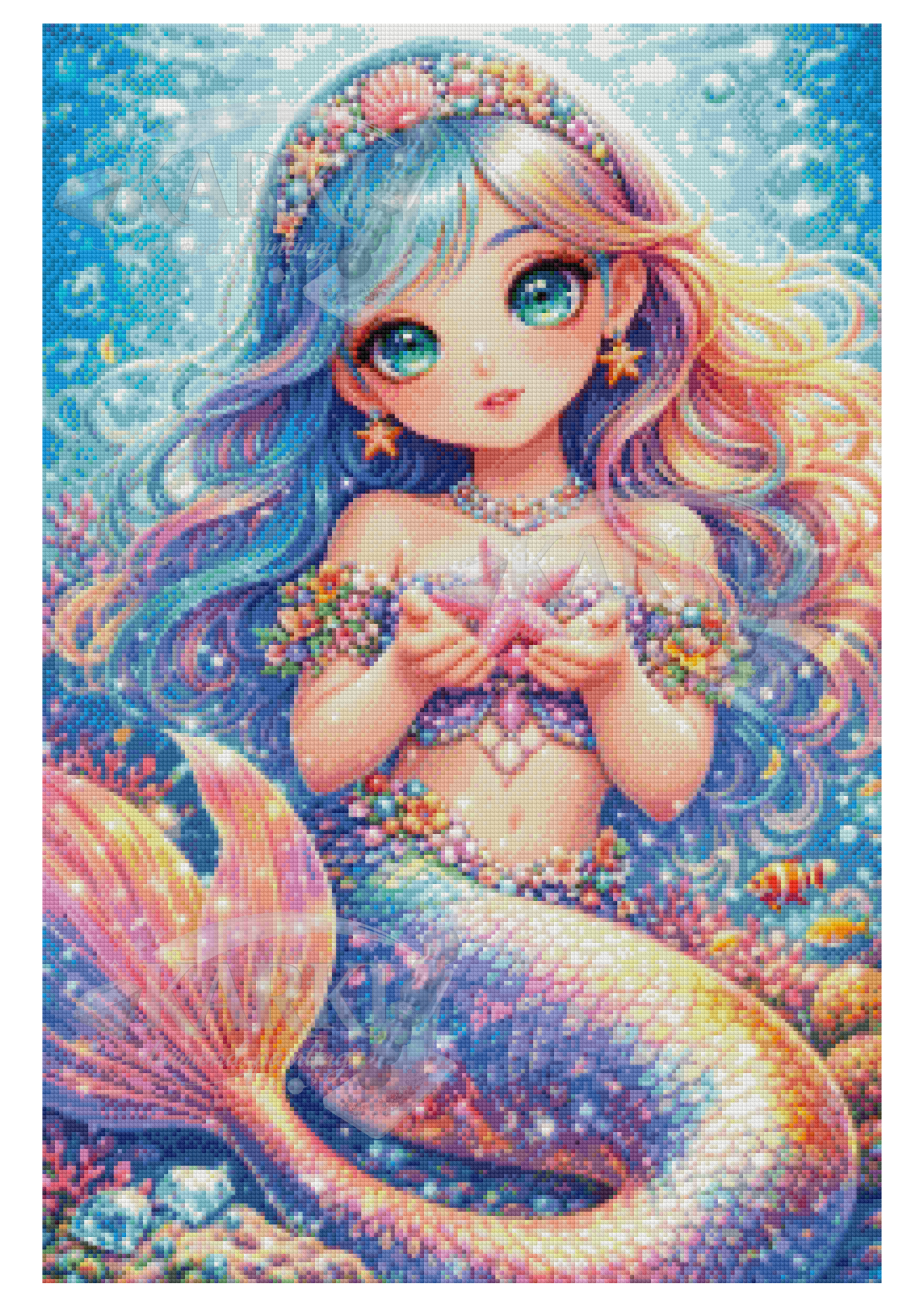 Lira Coralina (Diamond_Turquesa)